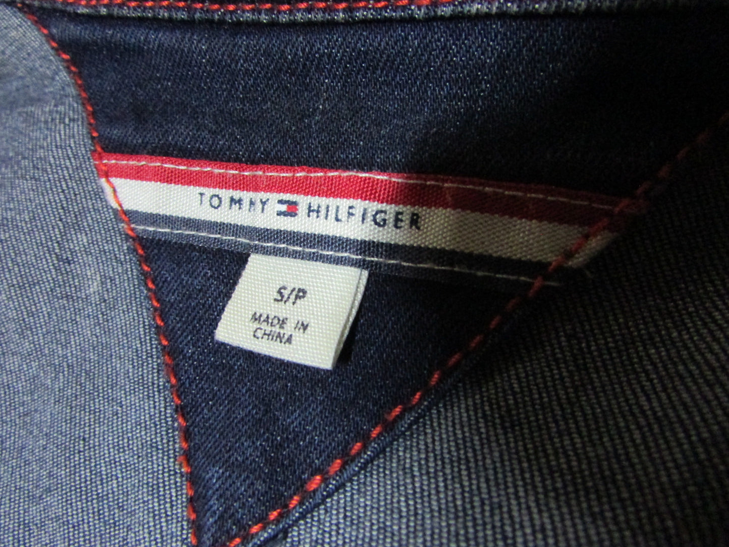 Dark Blue Tommy Hilfiger Jean Jacket Women's Size S