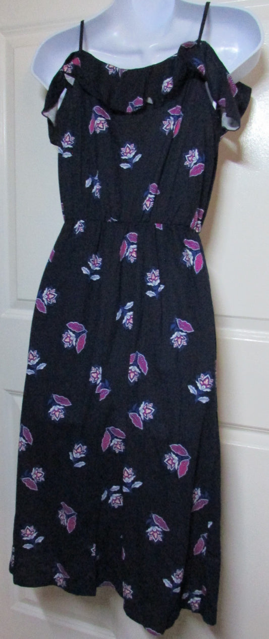 Joe Fresh Dark Blue  Maxi Dress - New With Tags XS/TP