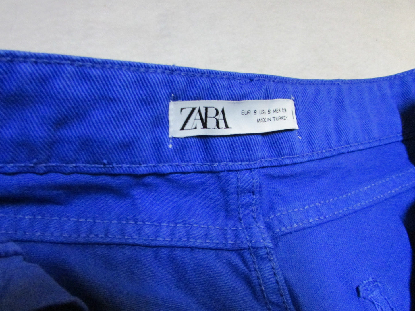 Zara Royal Blue Skort Size 6