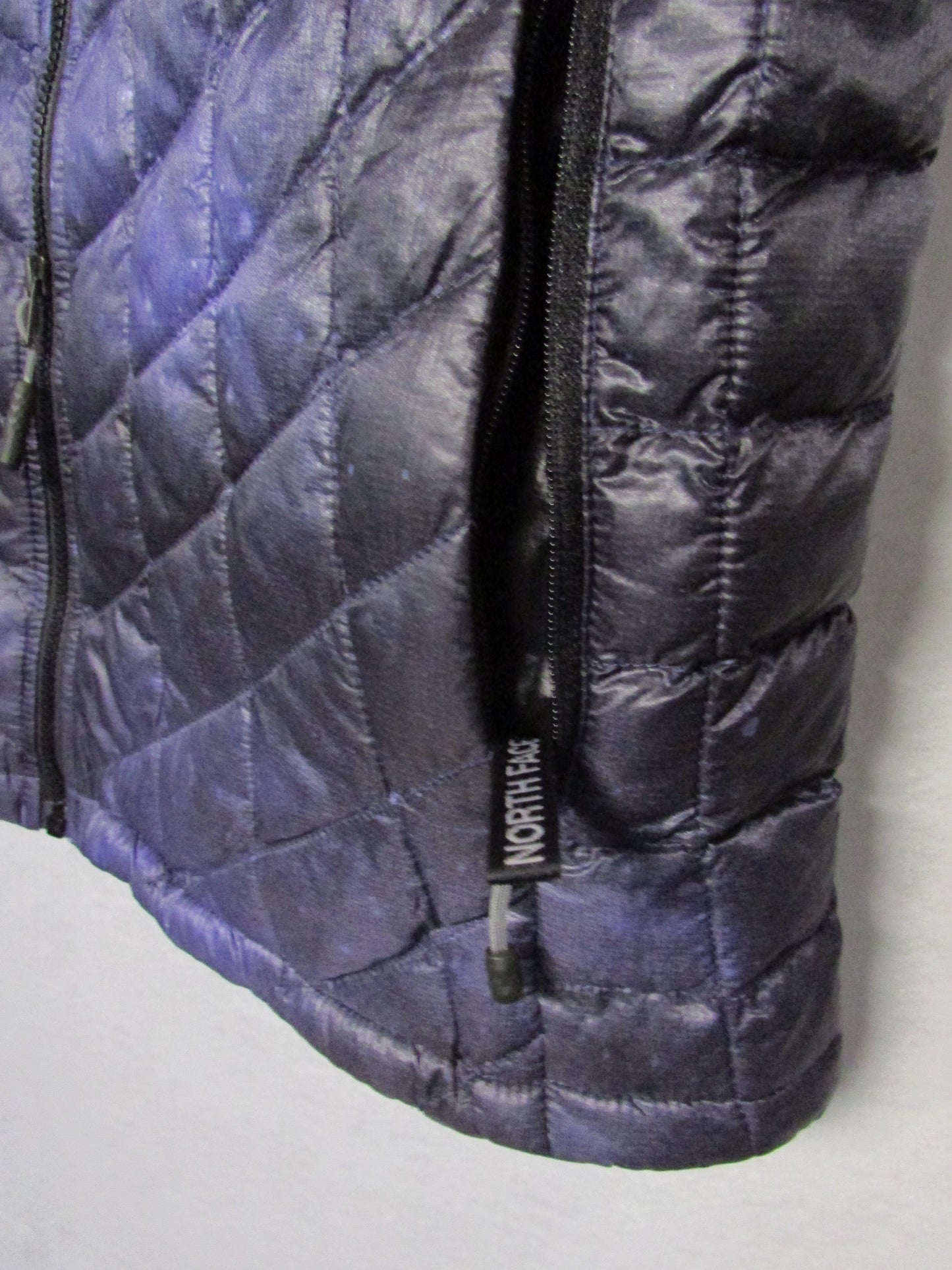 North Face Puffer Vest with Blue Galaxy Thermoball Women's Size M