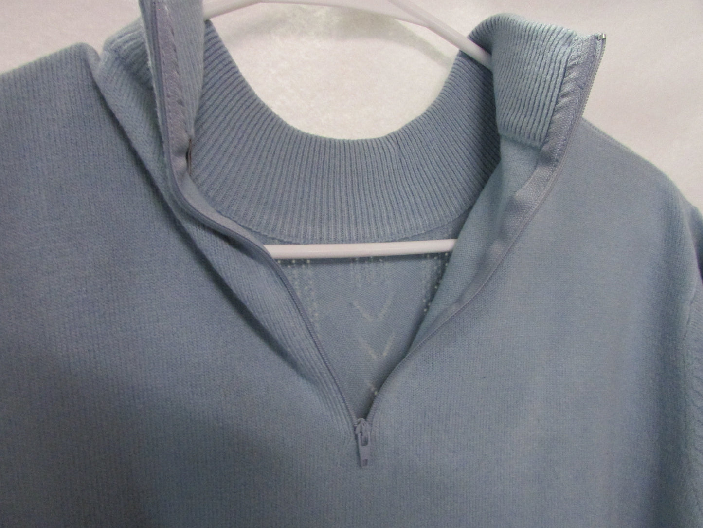 Koret Petites Woman's Light Blue Sweater Size L