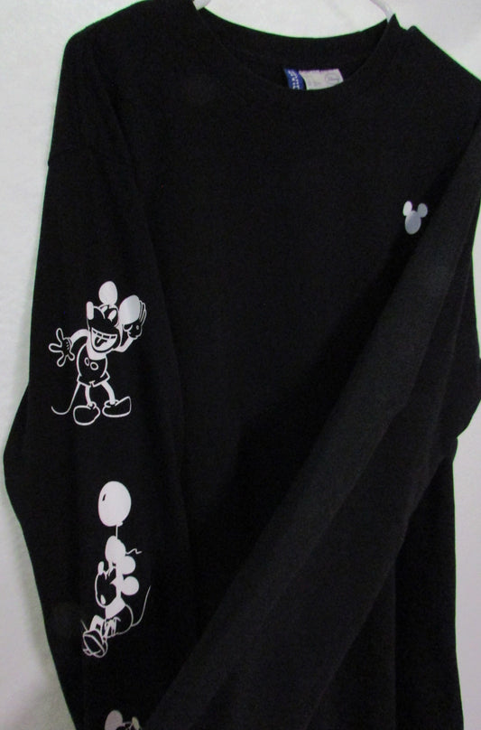 Mickey Mouse Men's 90th Anniversary Long Tee Mens' Size L