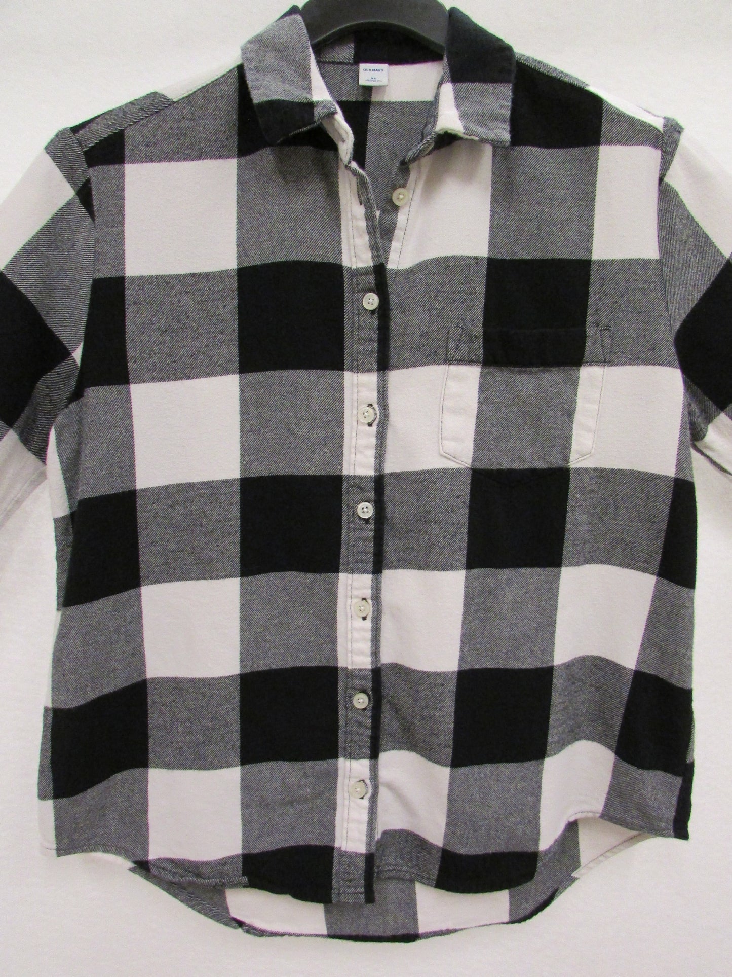 Black & White Old Navy Flannel XS Women's