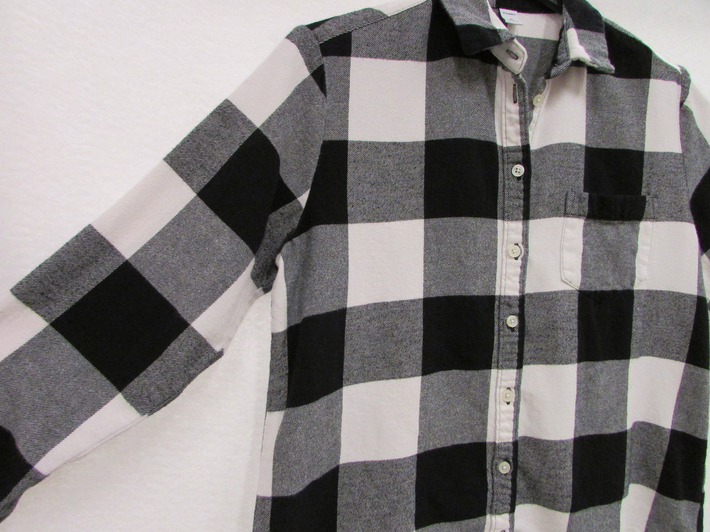 Black & White Old Navy Flannel XS Women's