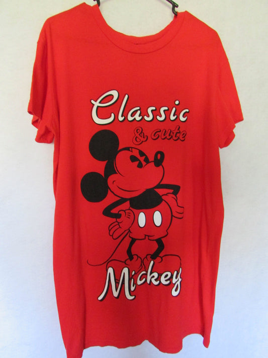 Disney Mikey Mouse Long Tee - Men's Size L