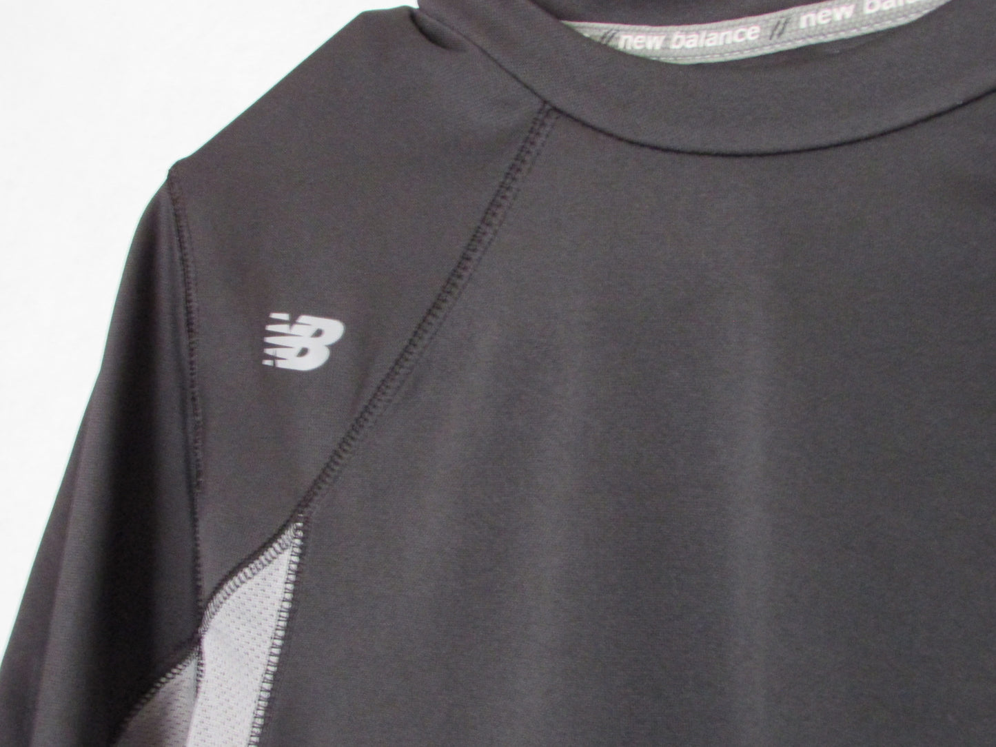 NWT New Balance Black and Grey Shirt Men's Sze S