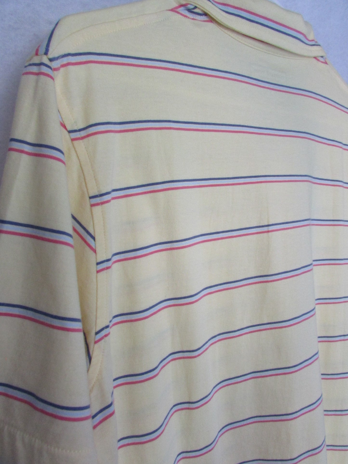 Yellow Striped Vinyard Vines Men's S Shirt Size