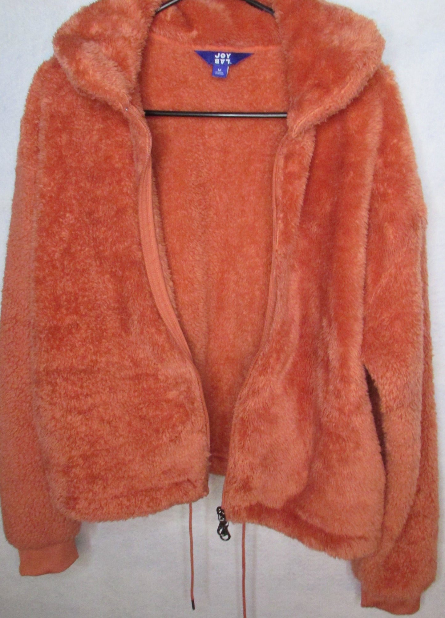 Orange JoyLab Furry Jacket - Size M