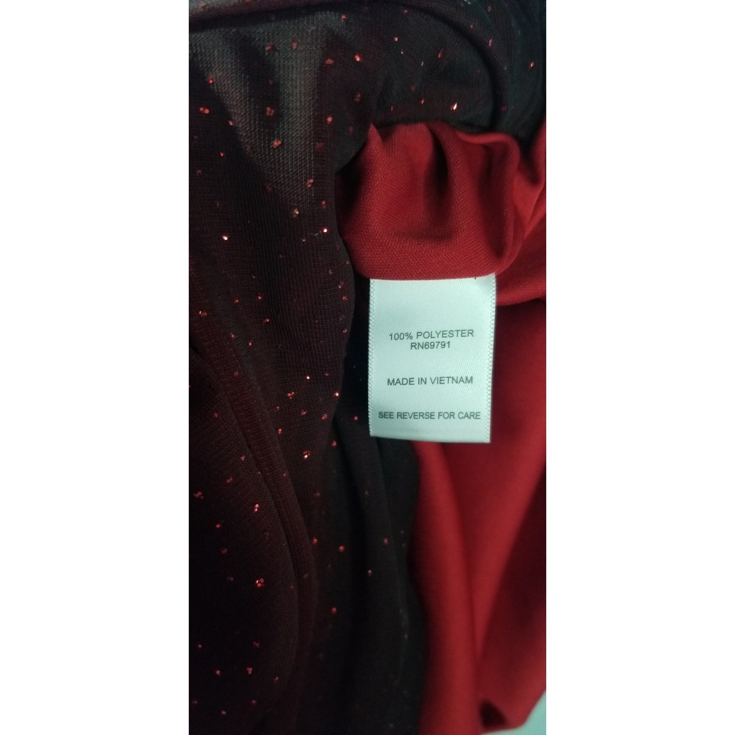 DB Established 1962 Red Women's Blouse Size L
