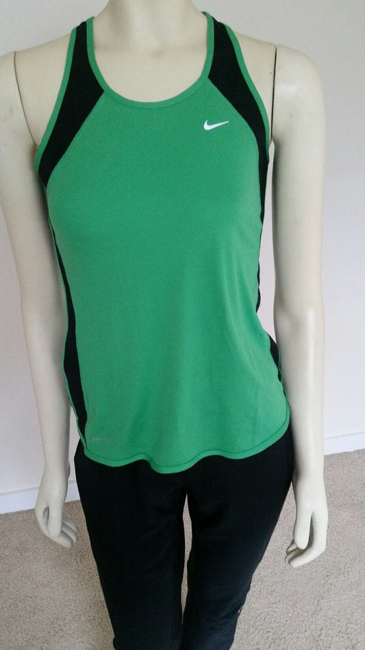 Nike Dri-Fit Green Razorback Tank Size Small