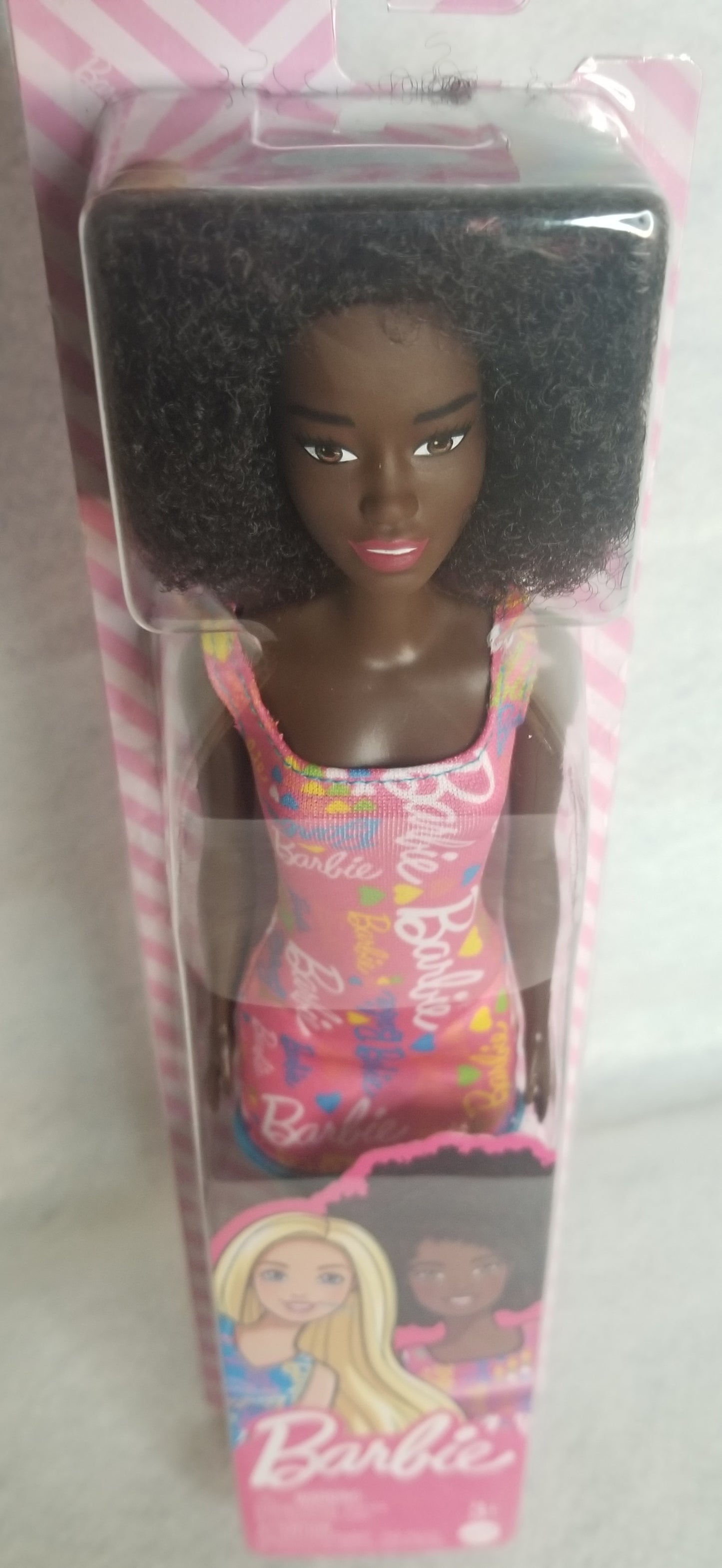 Black Barbie in Summer Dress