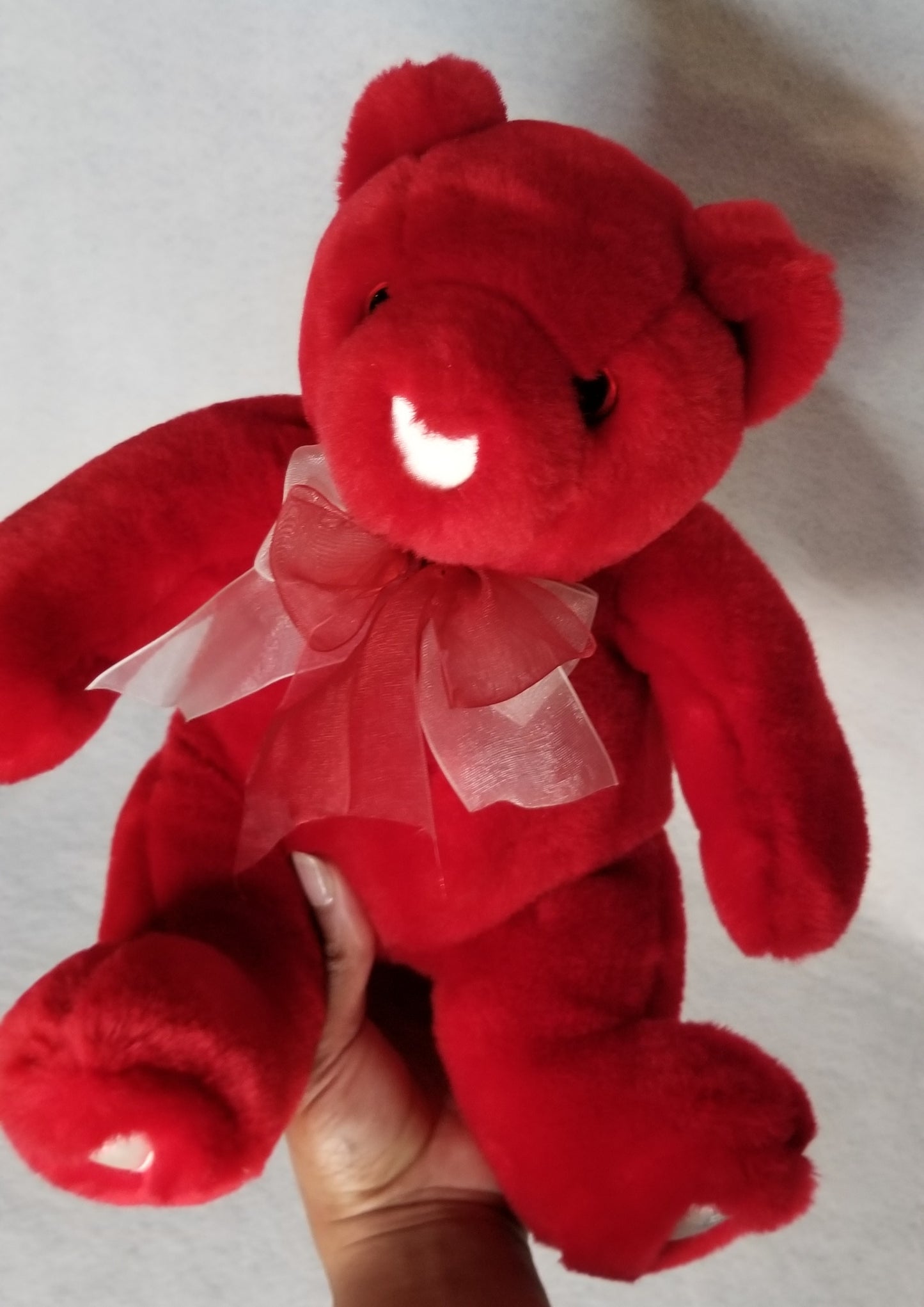 Red Love Plush Bear