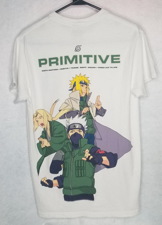 Primitive Skate Naruto Hokage T-shirt Men's Small