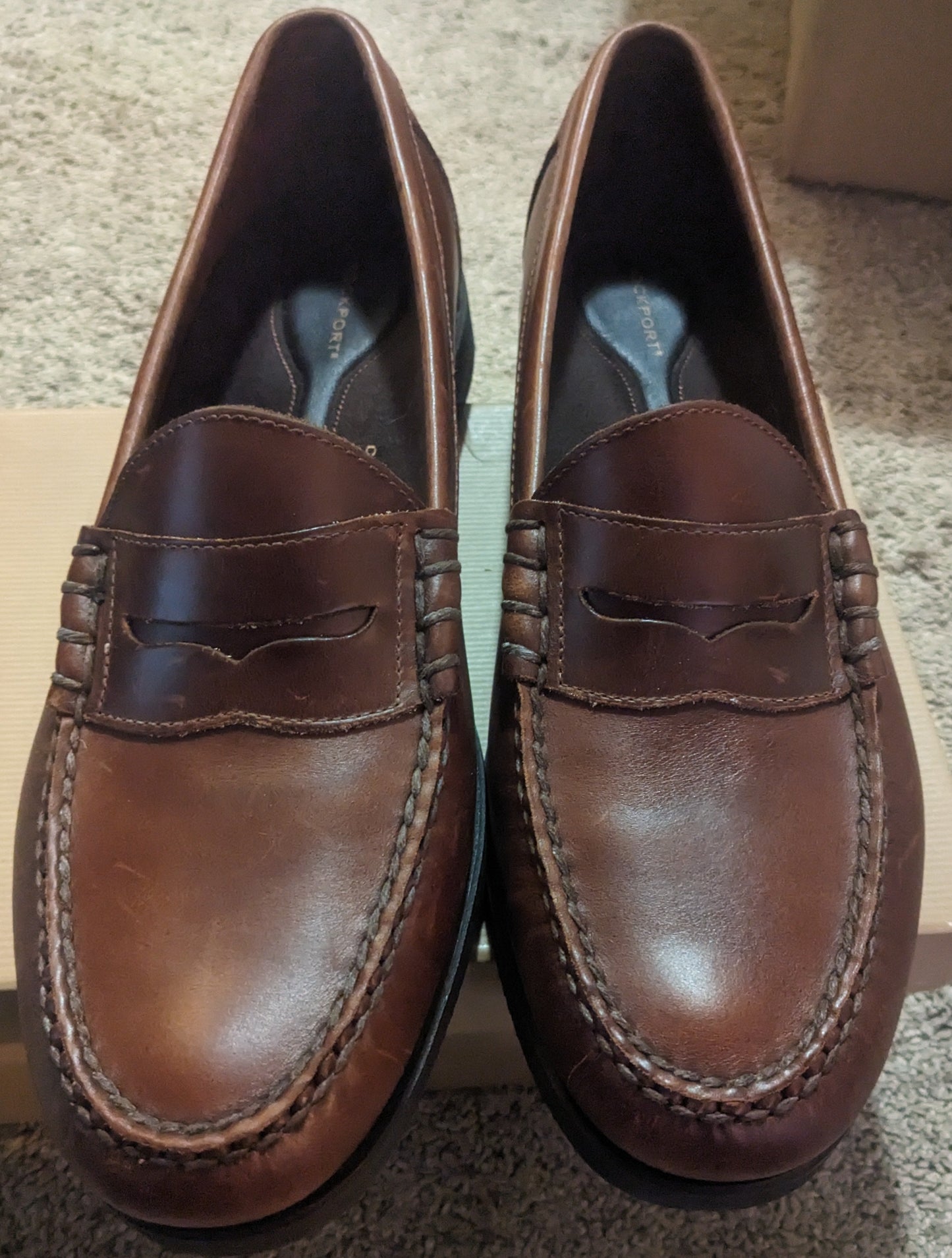 Rockport Men's Comfort DMX Leather Shoes Size 12