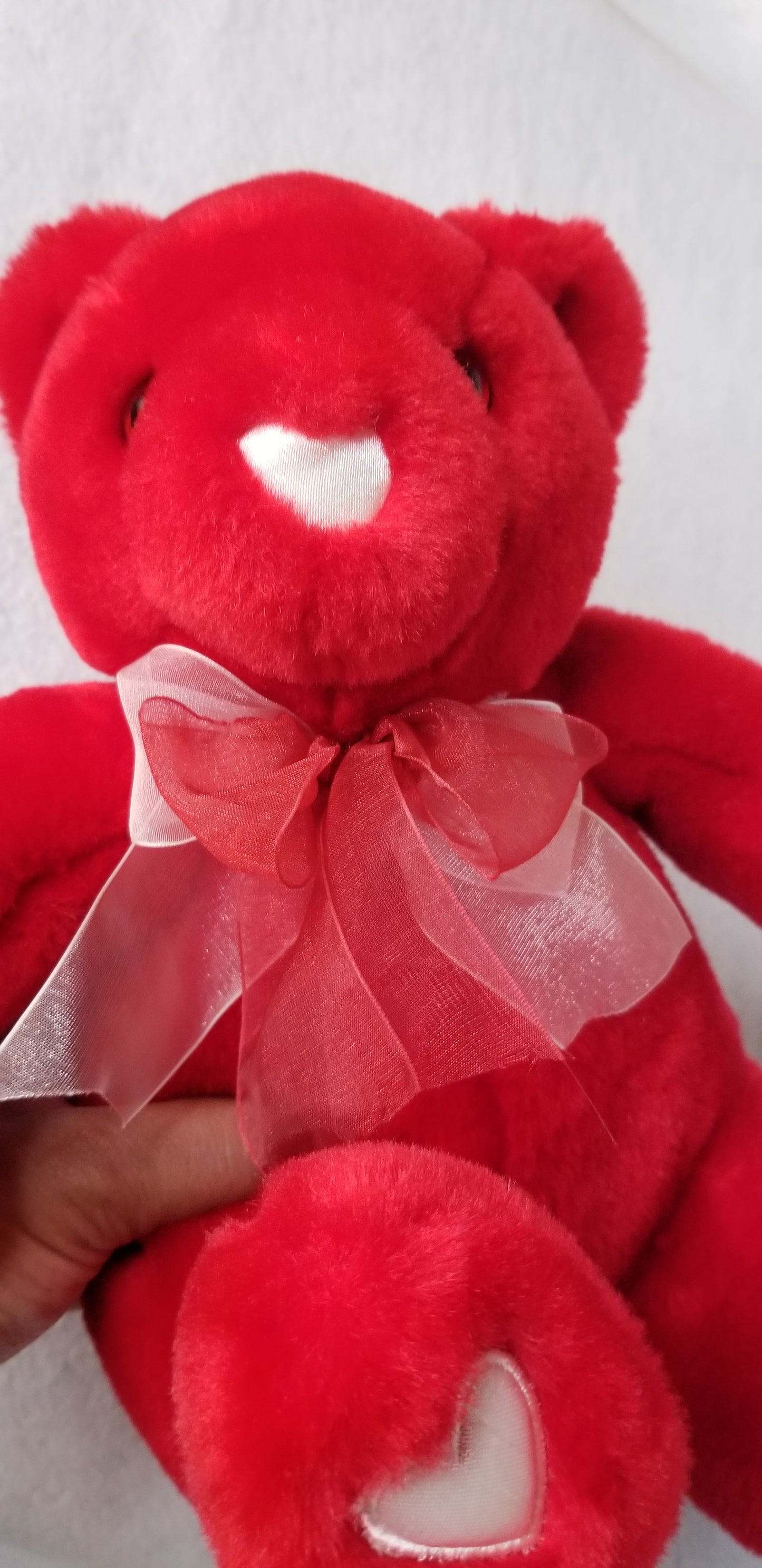 Red Love Plush Bear