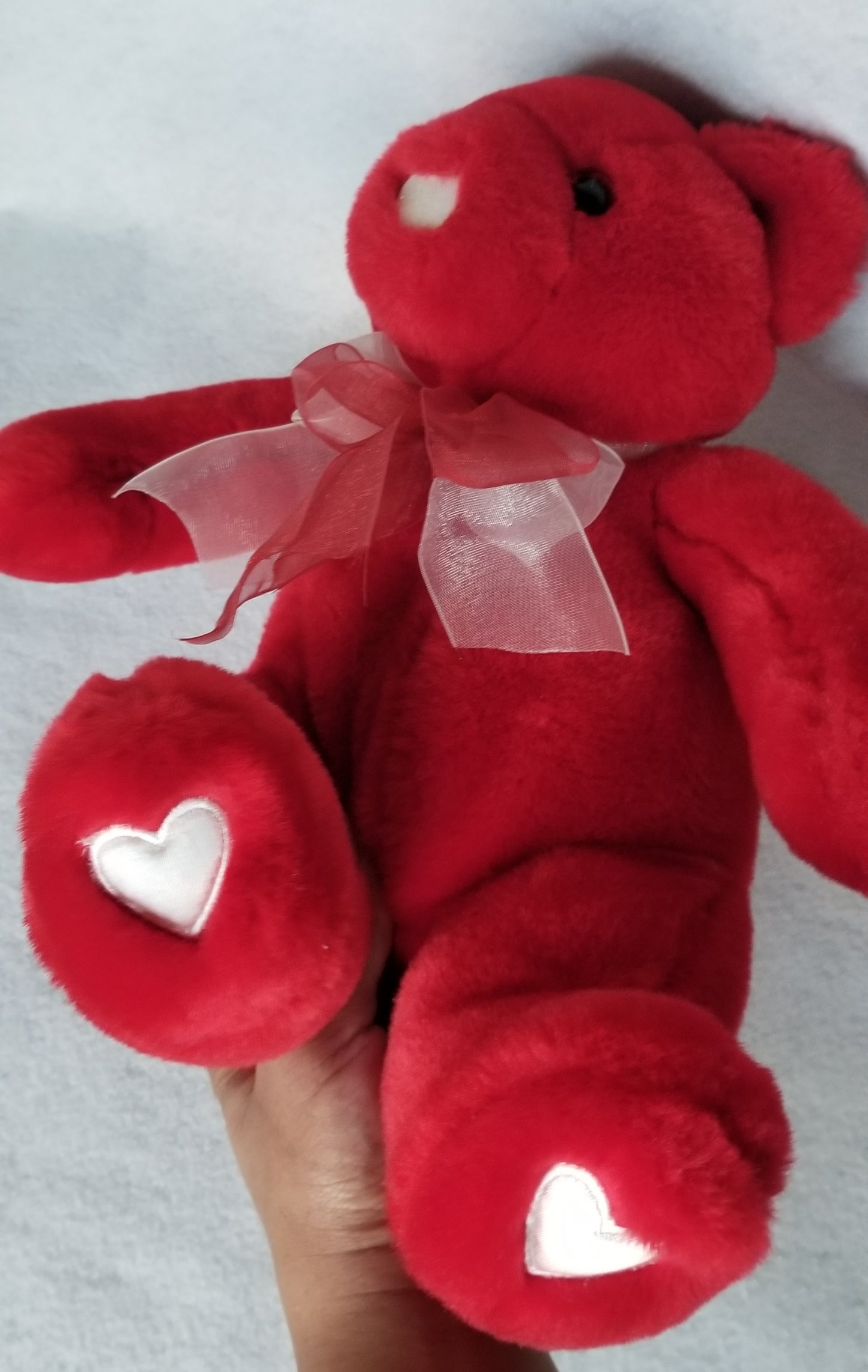 Red Love Plush Bear