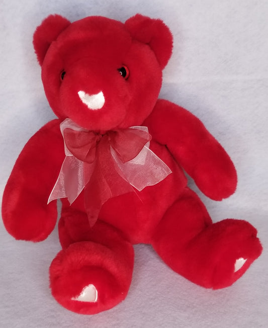 Red Love Plush Bear