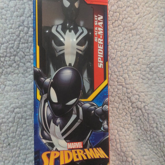 Armored Spider Man Black Action Figure