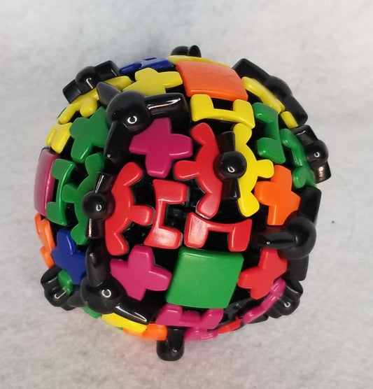 Colorful Rubix Puzzle Ball