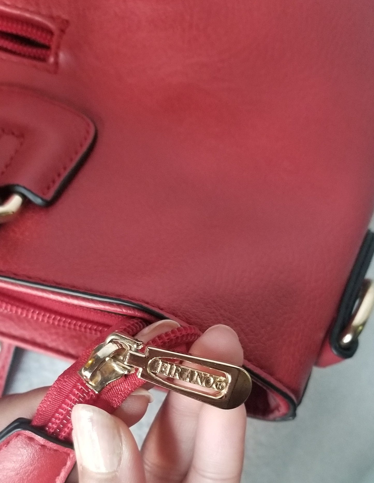 Firano Red Purse Large