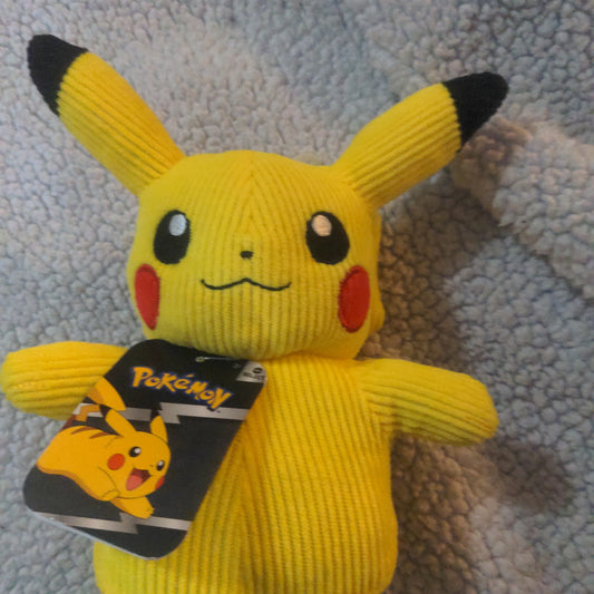 Pokemon Pikachu Plushy in Courduroy