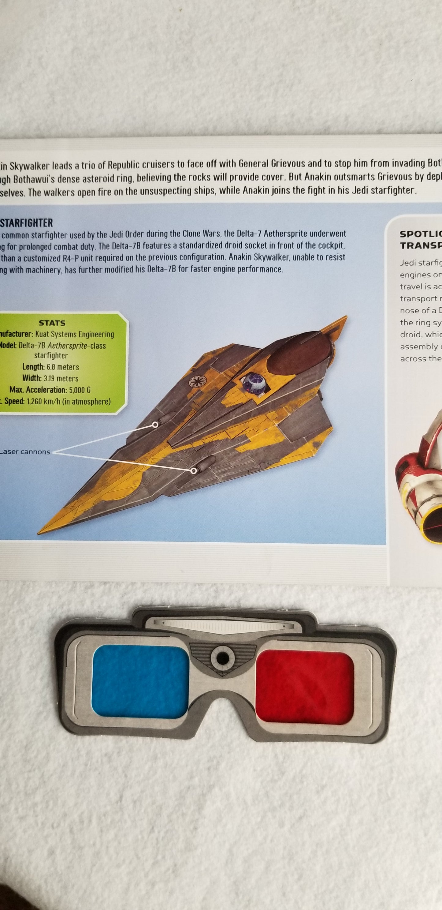 3D Star Wars Spacecraft Book