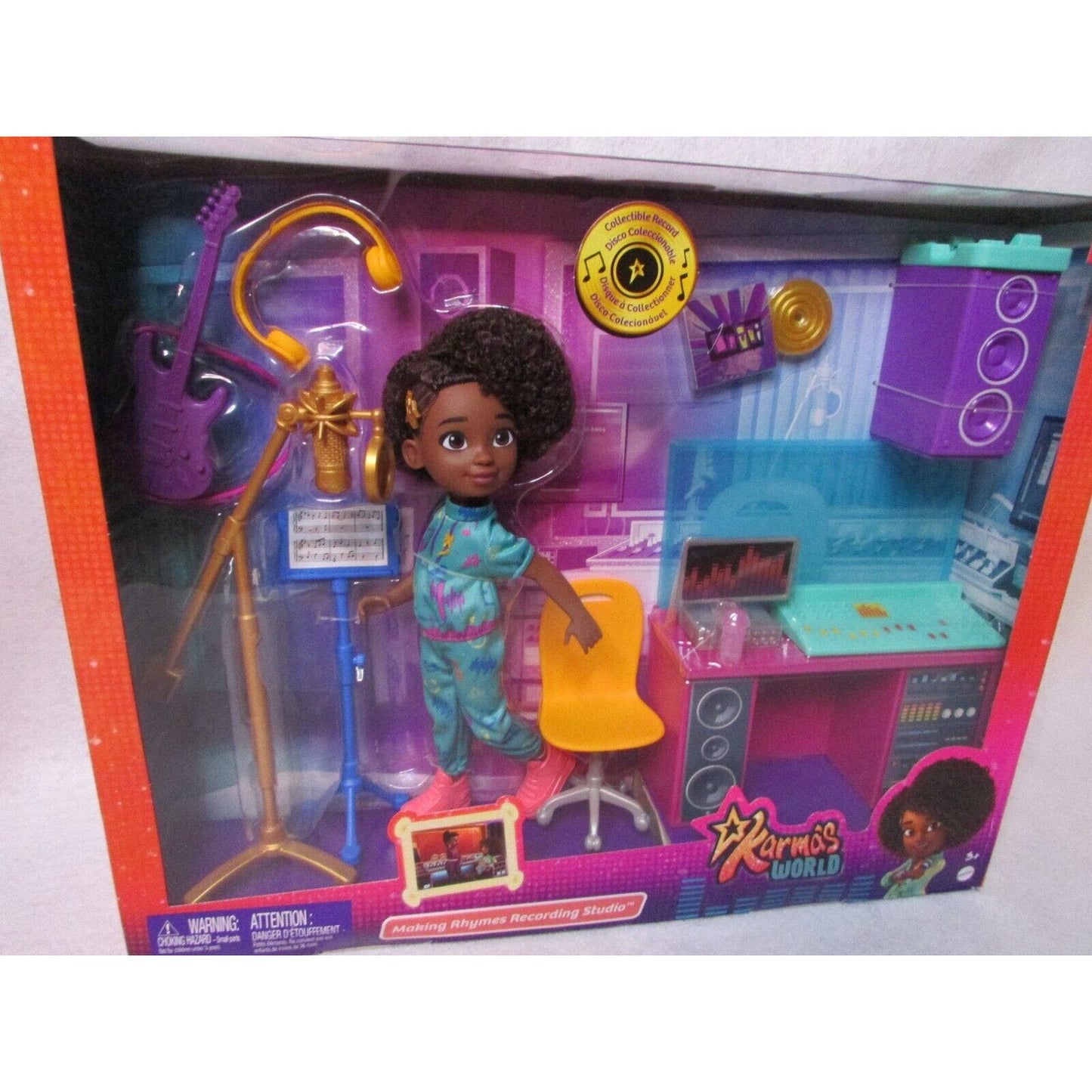 Karma's World Recording Studio Netflix Original Play Set