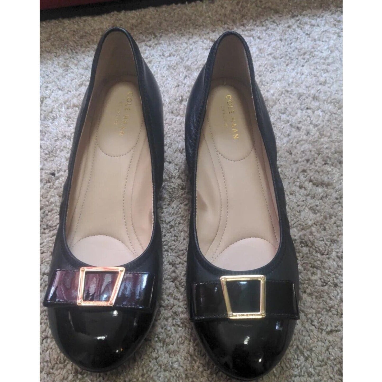 Cole Haan Flats With Bow - Size 8.5