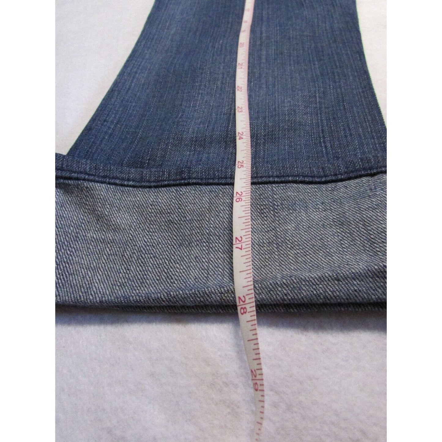 Rock & Republic Cuffed Capri Stretch Denim Dark Blue - Women's Size 25