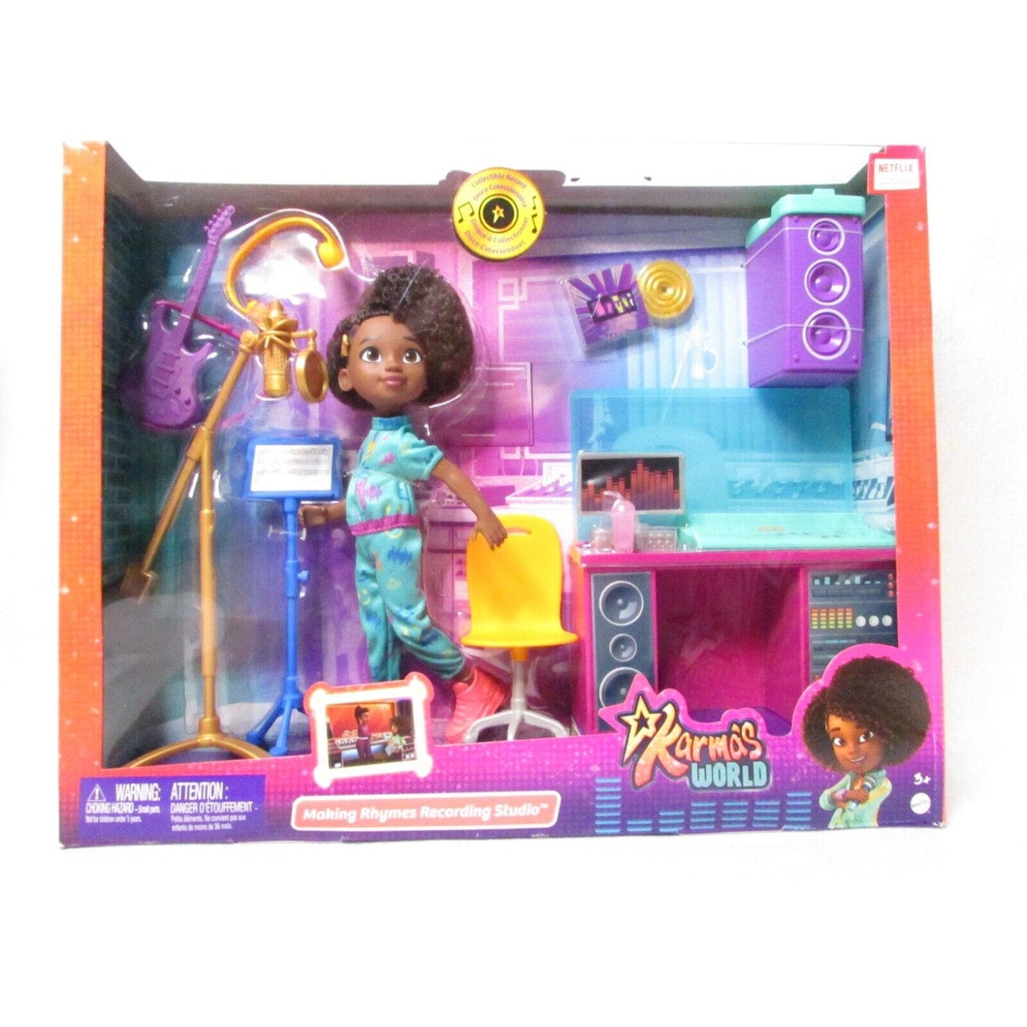 Karma's World Recording Studio Netflix Original Play Set